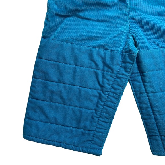 Vintage Fisher Price Overalls Baby Toddler Blue Corduroy - Picture 5 of 11